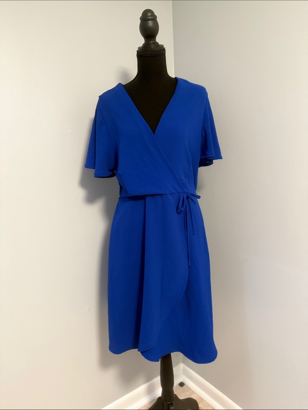 Monteau Royal Blue Mini Dress